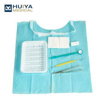 Disposable dental surgical instrument kit 7 IN 1 dental kits