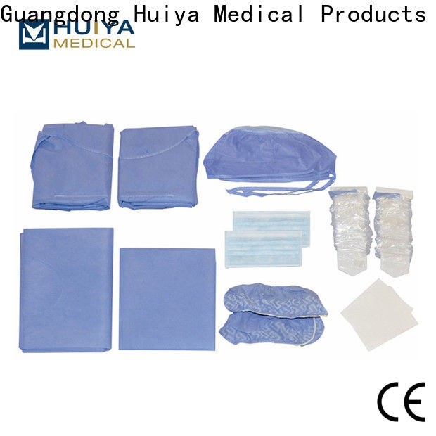 Huiya durable custom procedure packs at factory price for surgery