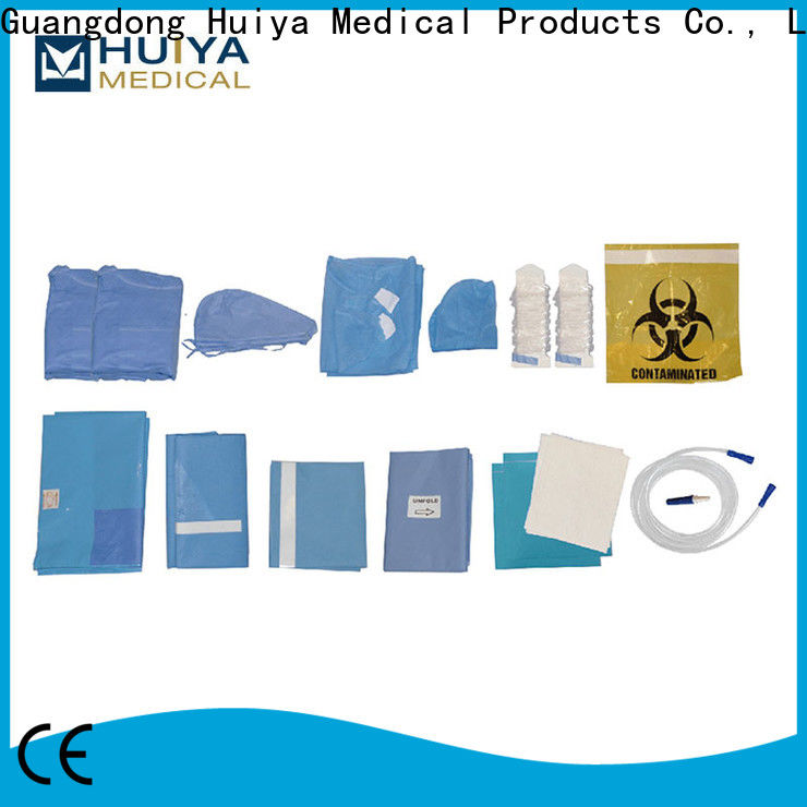 Huiya custom procedure packs at factory price for hospital